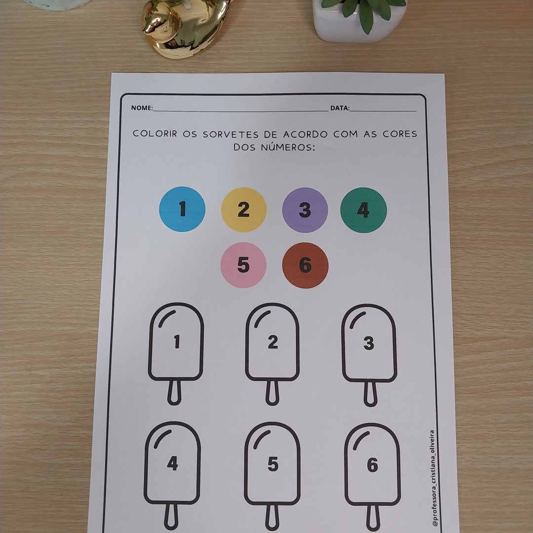 ATENÇÃO E CONCENTRAÇÃO - CORES