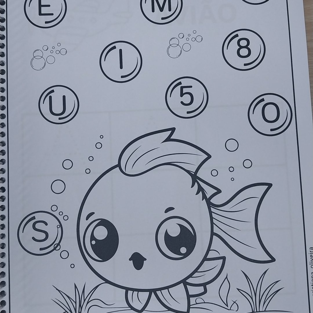 MEU CADERNO DAS VOGAIS