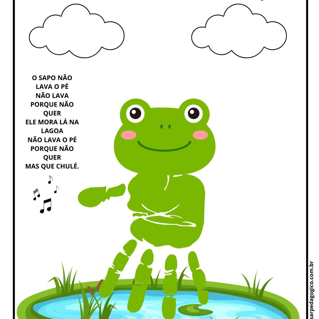 O SAPO NÃO LAVA O PÉ