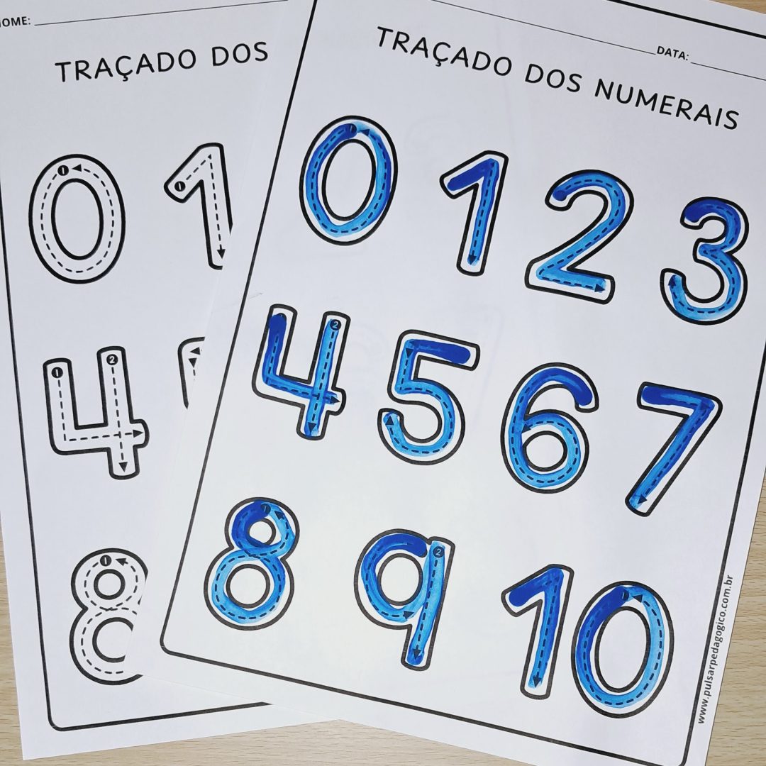 NUMERAIS E CORES
