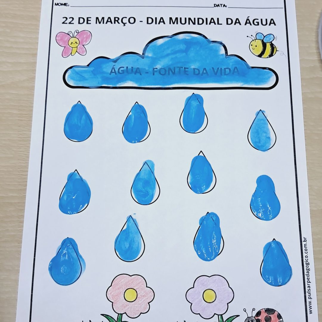 GOTINHAS DE ÁGUA