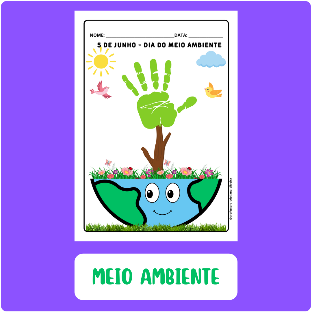 5 DE JUNHO - DIA DO MEIO AMBIENTE
