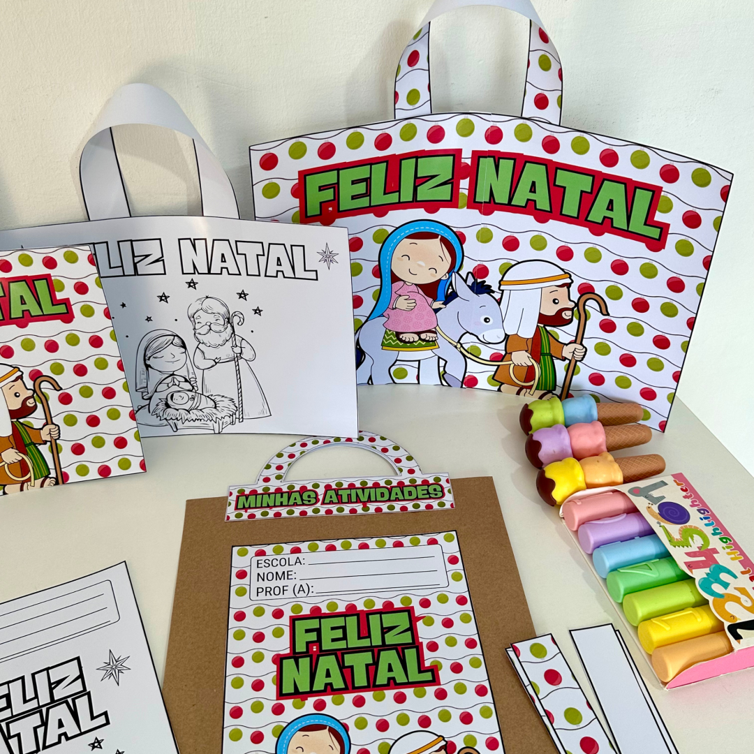 KIT CAPAS ATIVIDADES NATAL