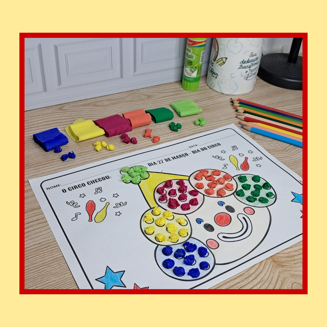 DIA DO CIRCO PALHAÇO E MÁGICO