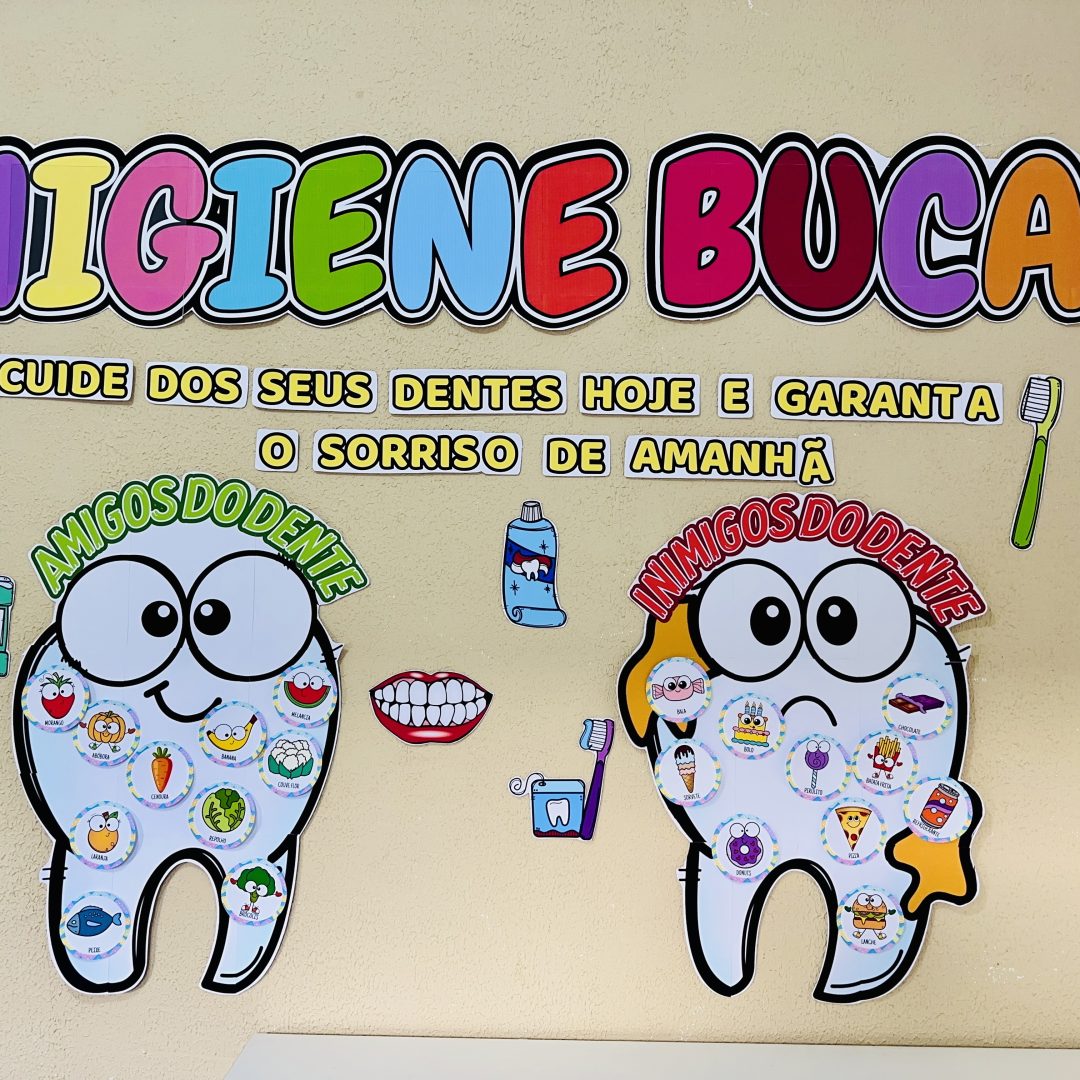 PAINEL INTERATIVO HIGIENE BUCAL